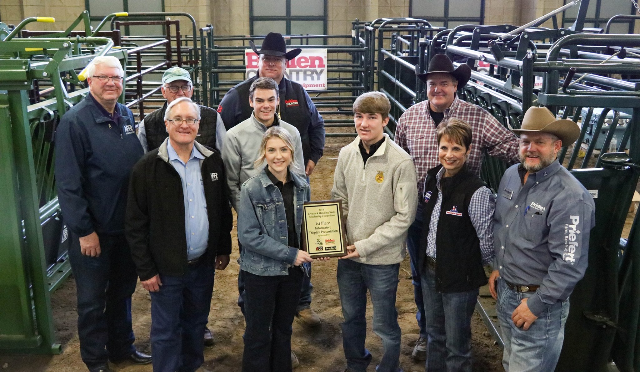 Oklahoma Farm Report Morrison FFA Tops 2019 Tulsa Farm Show Livestock