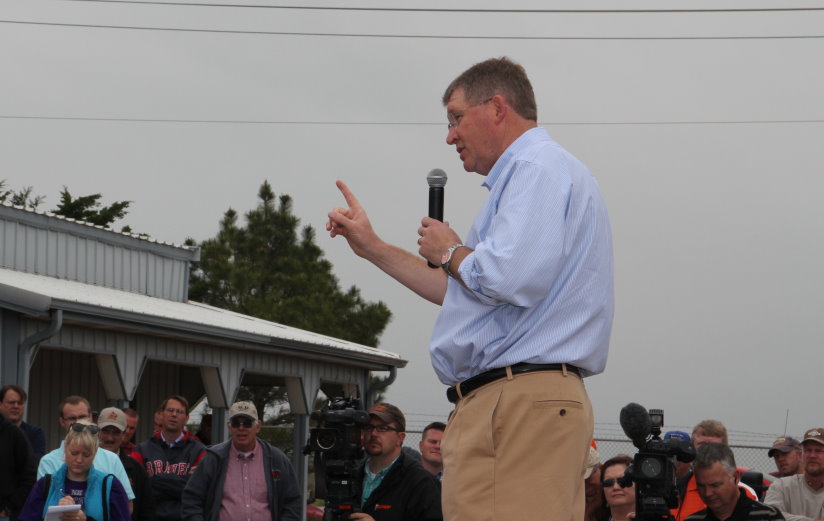 Chairman Frank Lucas Previews Farm Bill Plans at Lahoma Field Day