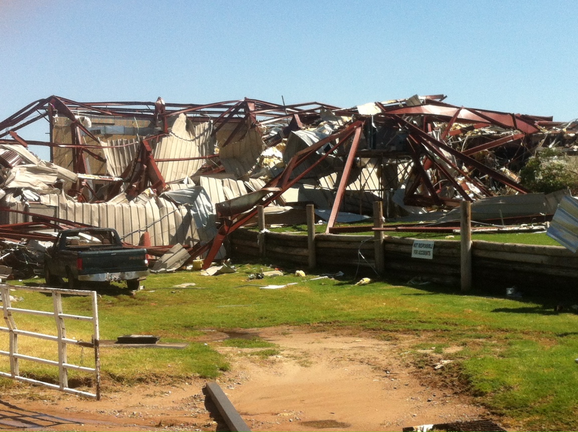 Pictures of OKC West After Tornado Hit on Friday Evening