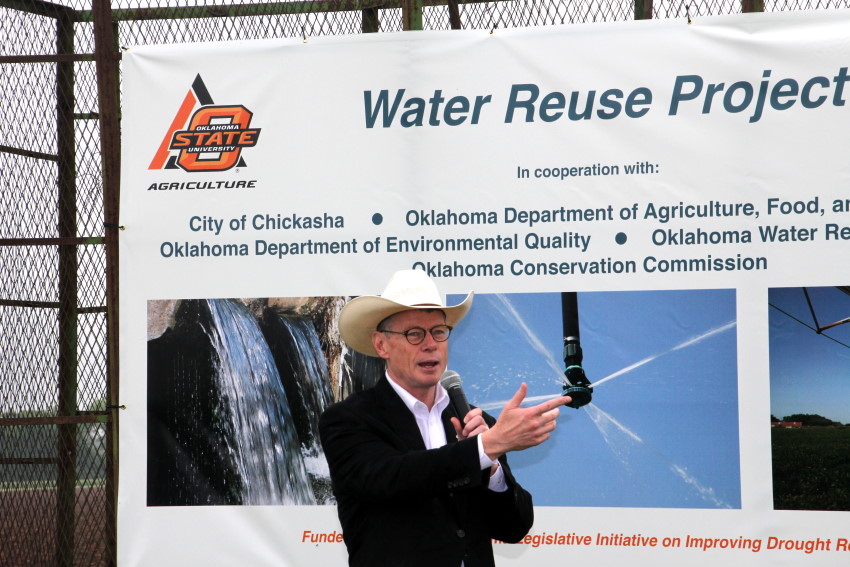 OSU and City of Chickasha Exploring Opportunities of Recycling Water for Irrigation 