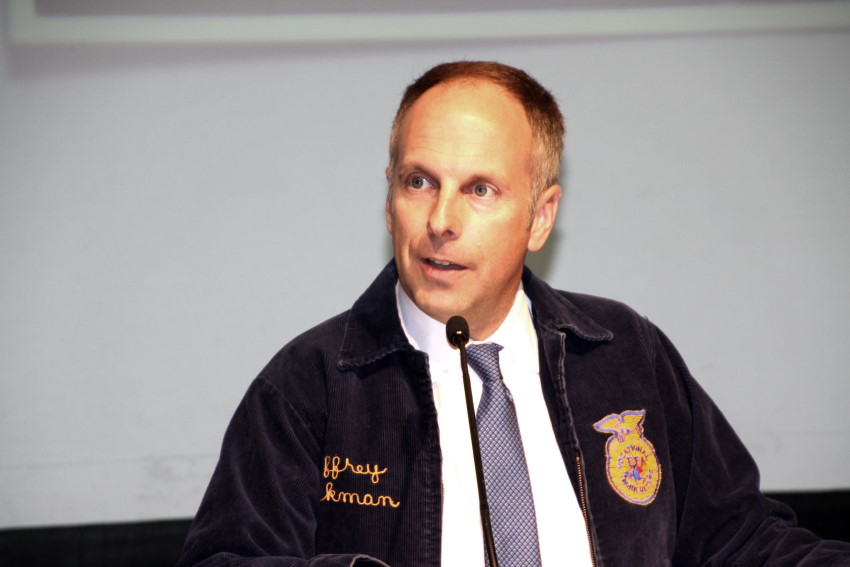 House Speaker Jeff Hickman Cheers Right to Farm and Extols Virtues of FFA at State Convention