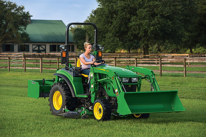  John Deere Rolls Out New Compact Utility Tractor Line- the 2R Series