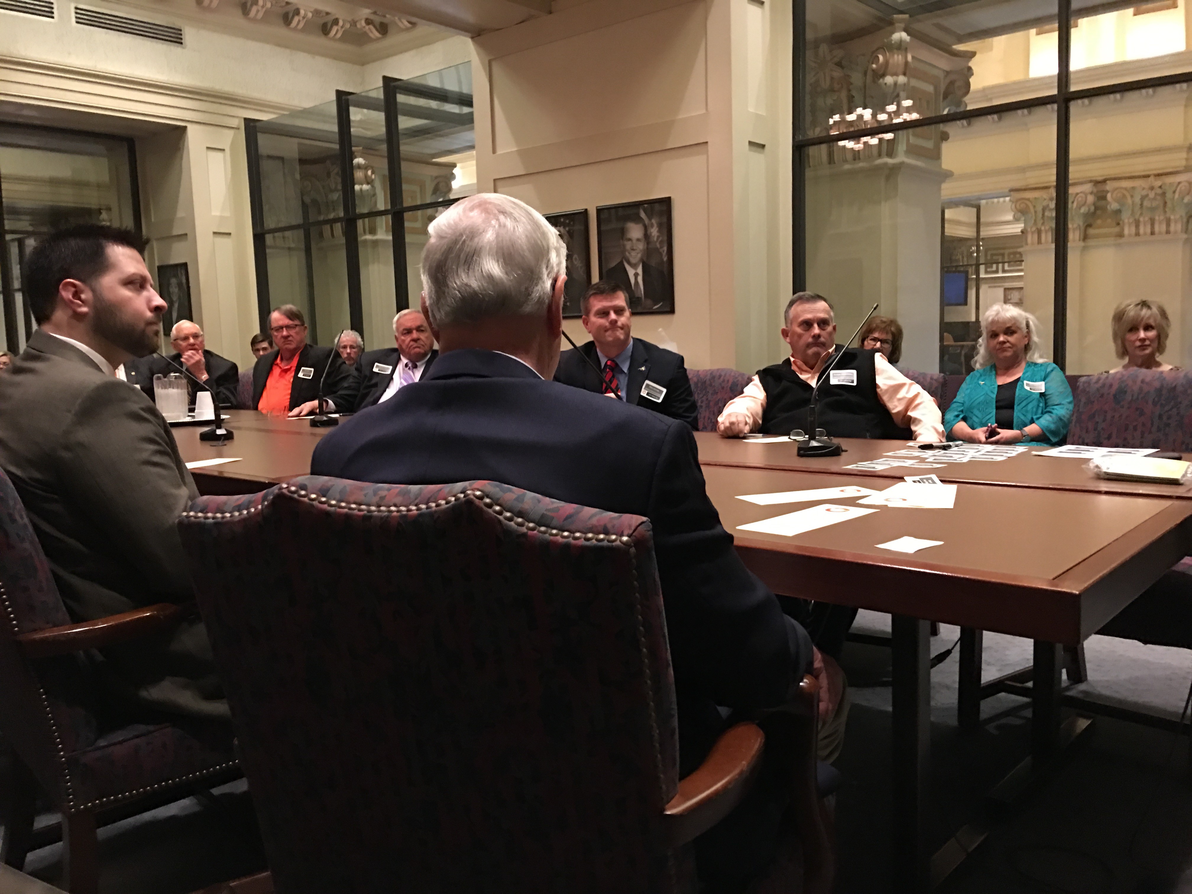 Wheat Industry Leaders Meet and Greet with Oklahoma Lawmakers During Wheat Day at the Capitol