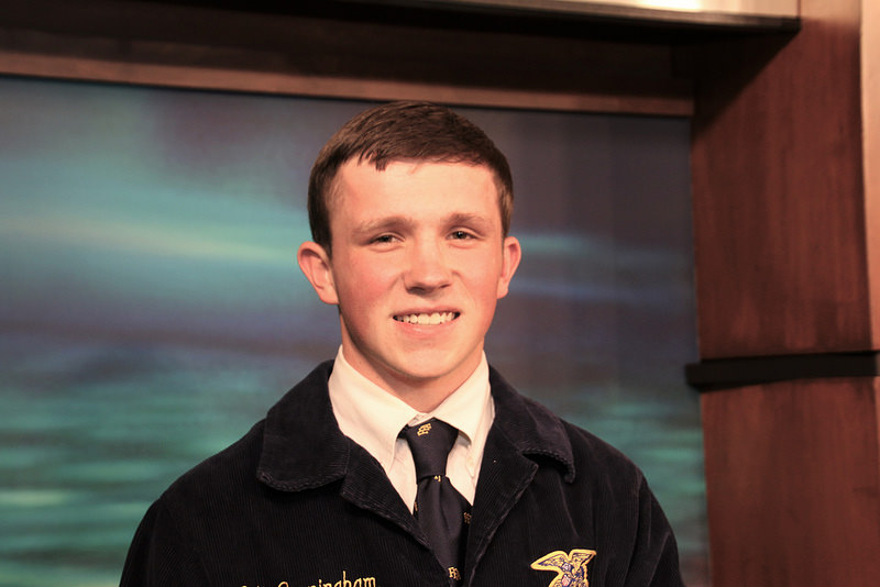 Introducing Colt Cunningham of the Locust Grove FFA Chapter, the Northwest District's Star Farmer