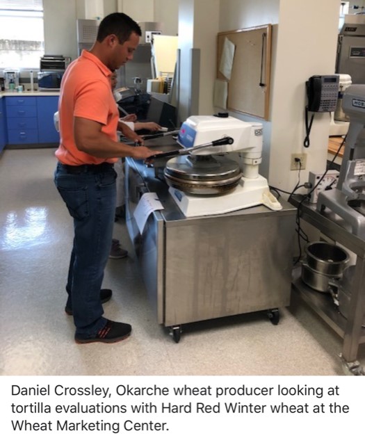 Okarche Wheat Grower Daniel Crossley Shares His Eye-Opening Experience Visiting the Wheat Marketing Center