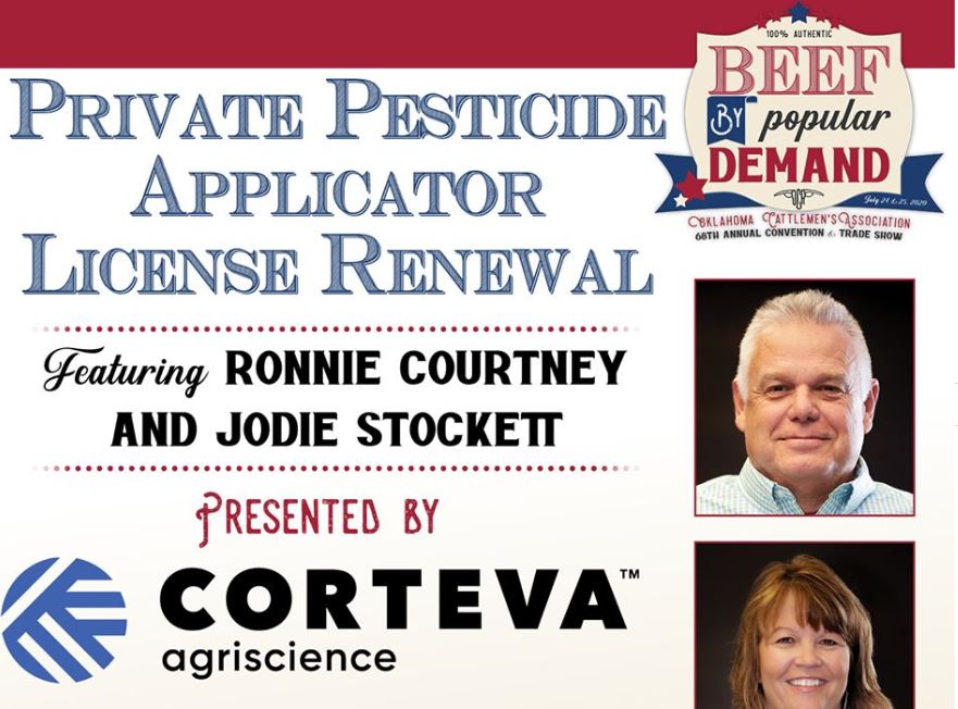 Oklahoma Farm Report Special Opportunity to Renew or Obtain your Private Pesticide Applicator
