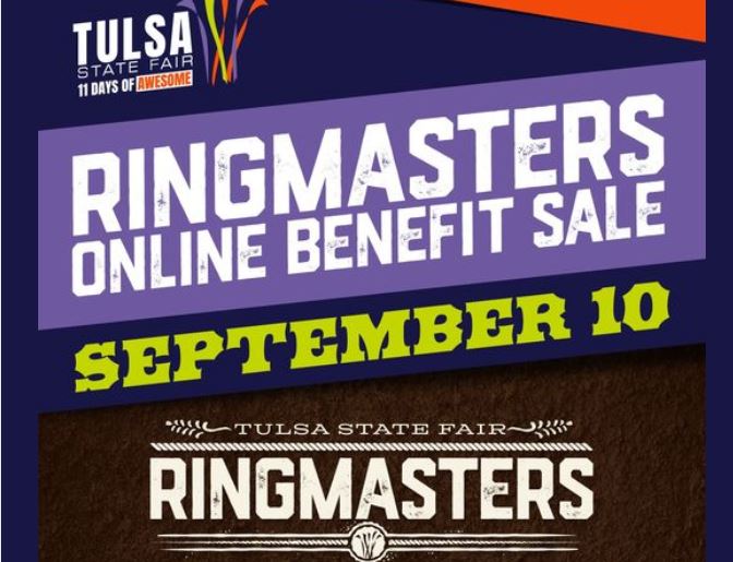 Oklahoma Farm Report - Tulsa State Fair Ringmaster Online Benefit Sale Coming up Tomorrow ...