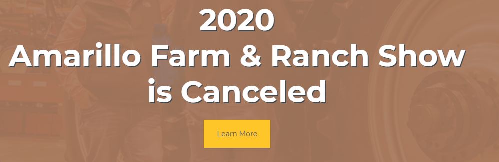 Amarillo Farm & Ranch Show Canceled for 2020