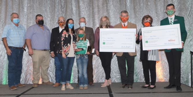 OSU's Dr. Kim Anderson Celebrates  His Role with The Junior Wheat Show and Cheers this Years Winners