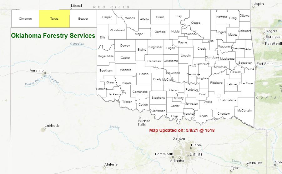 Latest Fire Situation Report Shows Burn Ban in Texas County still Remains