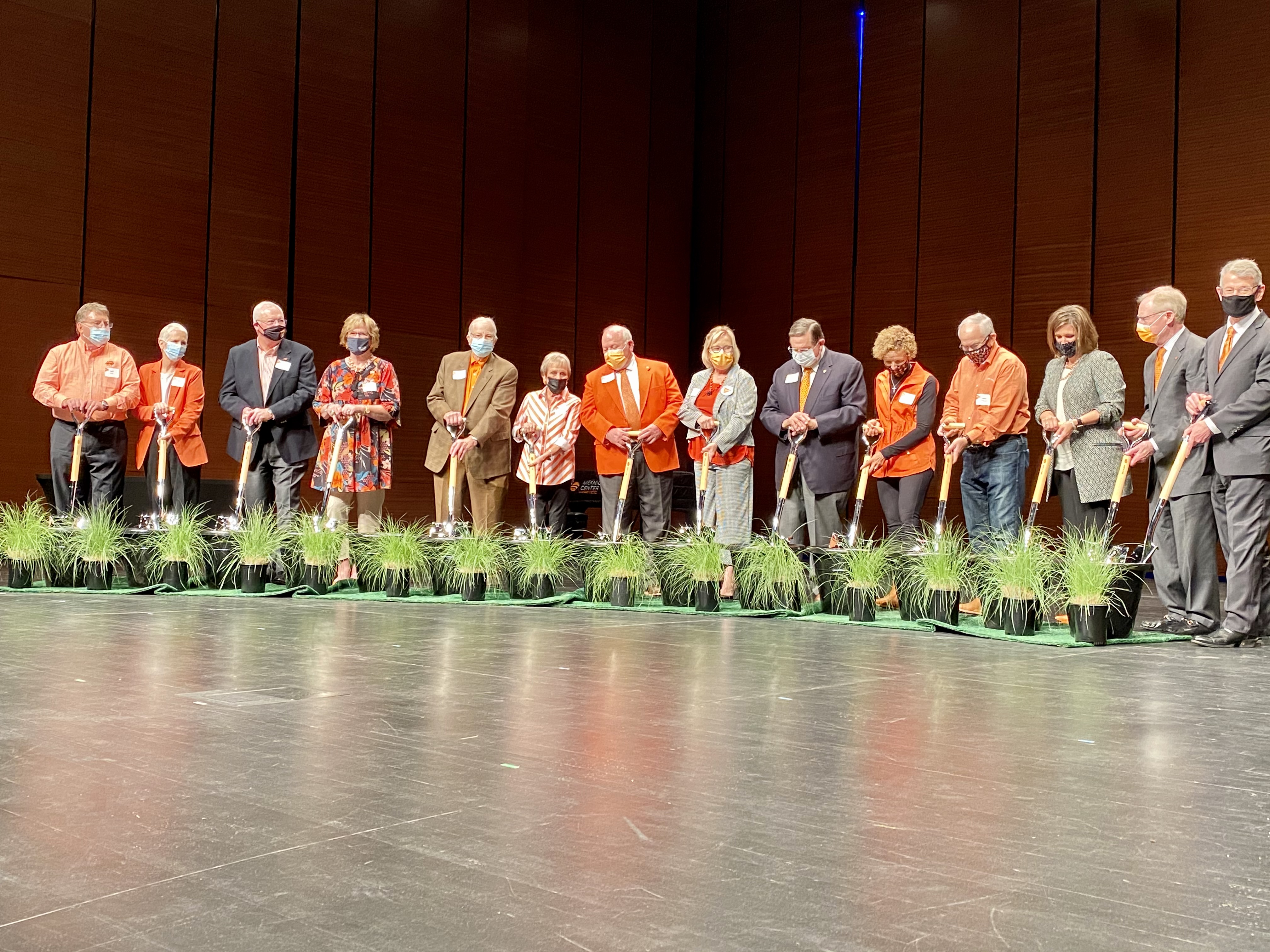 Groundbreaking Ceromonies For Ag Building Usher in New Era of Teaching And Research at OSU