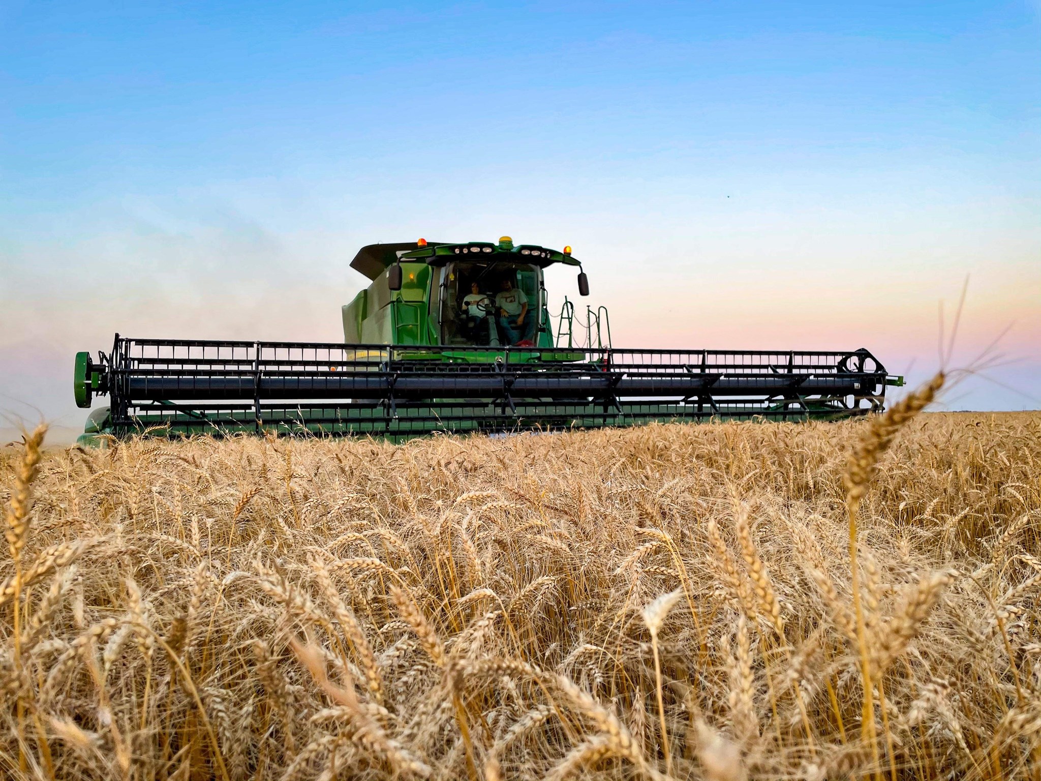 Heading for the Finish Line- Oklahoma Wheat Commission Says 2021 Harvest 92 Percent Done