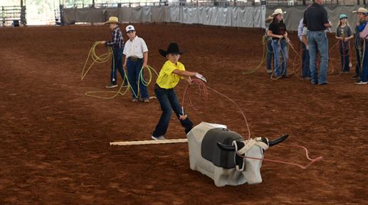 Little Cowboys & Cowgirls Invited to Participate in the LongRange Kids Dummy  Roping Contest - Aug. 21 