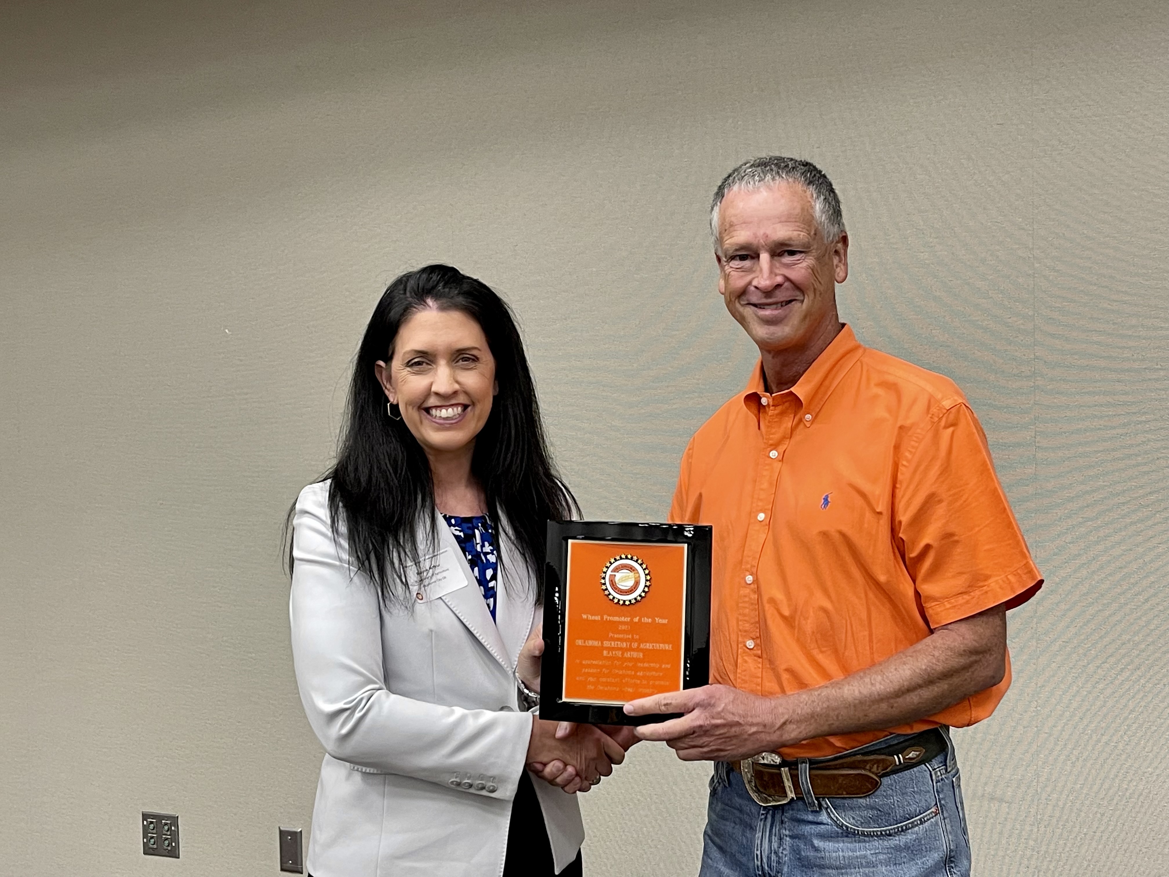 Oklahoma Wheat Growers and Wheat Commission Hand Out Awards at Annual Wheat Conference