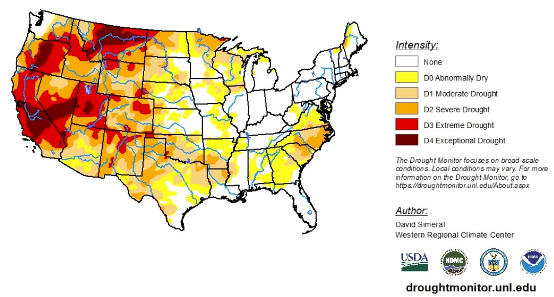 Drought Monitor Report Shows More Than 90% of Oklahoma Abnormally Dry or Worse