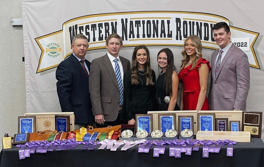 Tuttle FFA Livestock Judging Team Members Take Home National Title