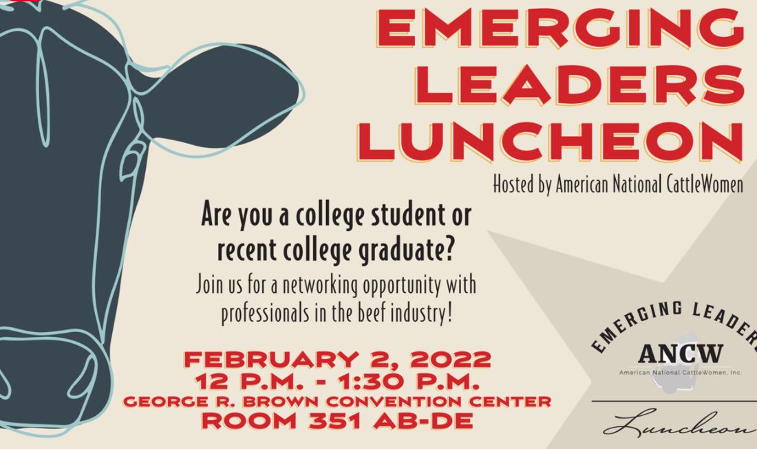 Emerging Leaders Luncheon to be held at CattleCon22