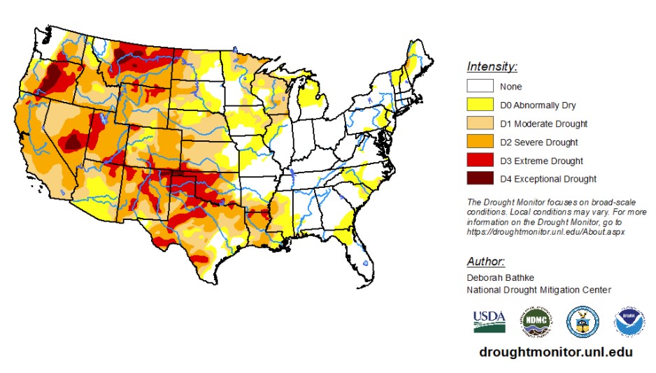 Last Week's Snow Does Little to Ease Oklahoma Drought Conditions