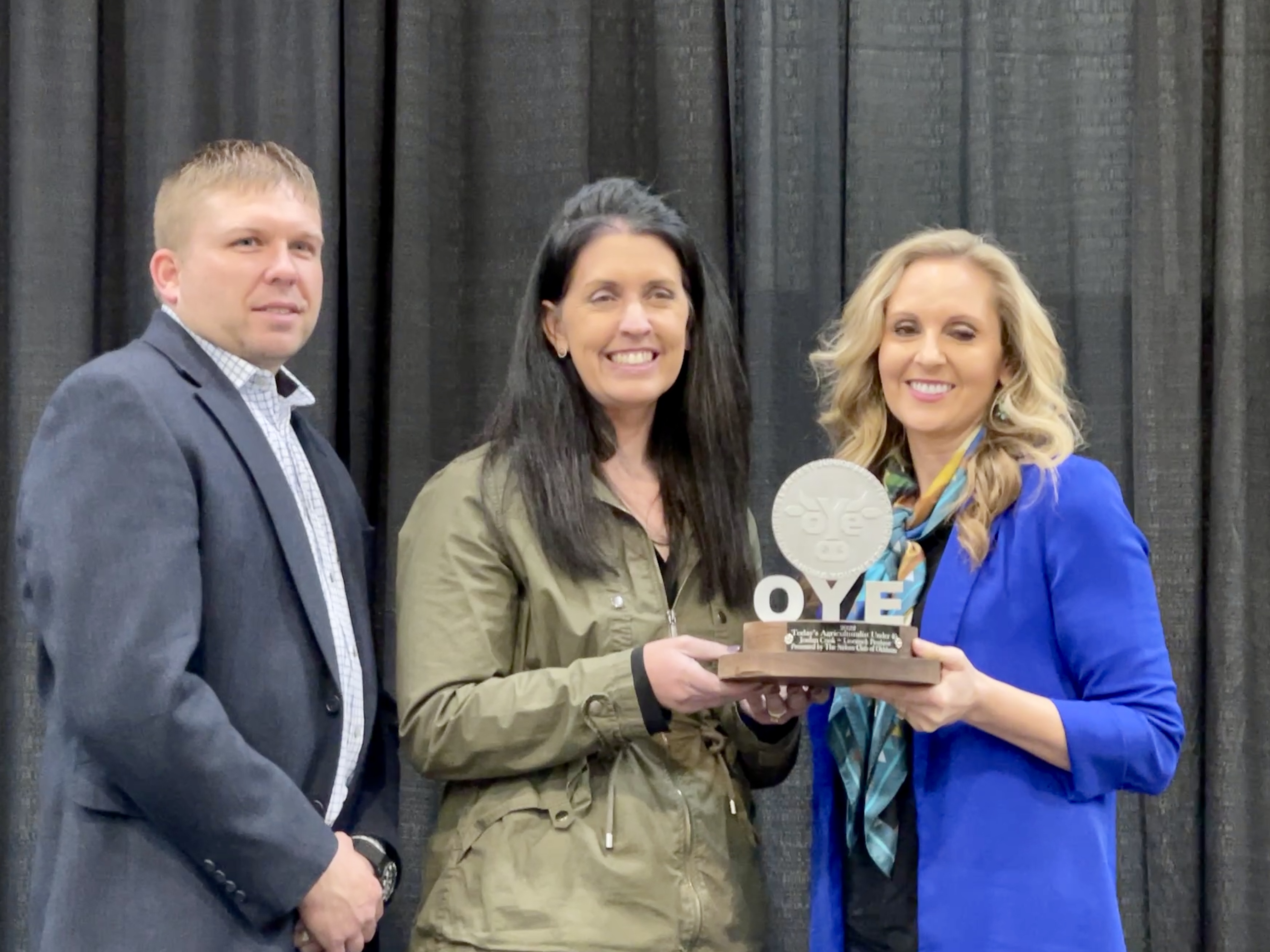 Sirloin Club Honors Young Oklahoma Ag Leaders at OYE- Including Jordan Cook of Cordell