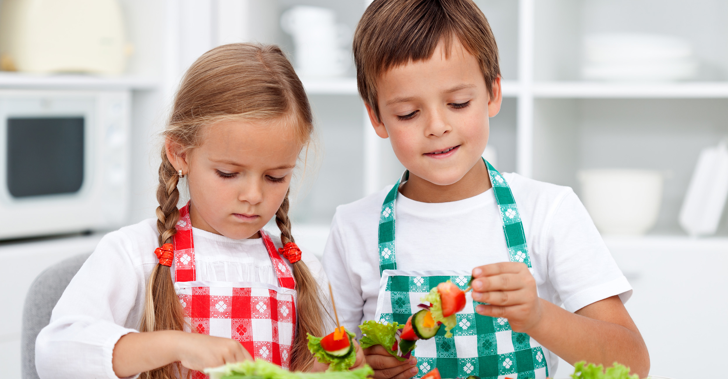 Kids in the Kitchen Improves Eating Habits