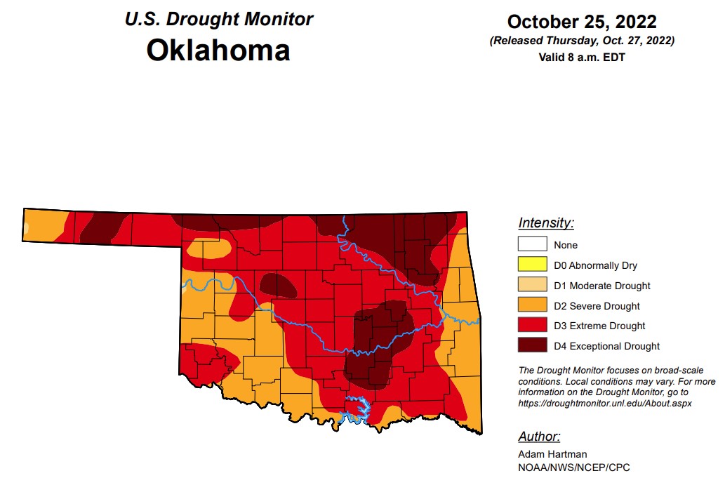 New Southern Plains Perspective Blog Post: Oklahoma Gets Rain!