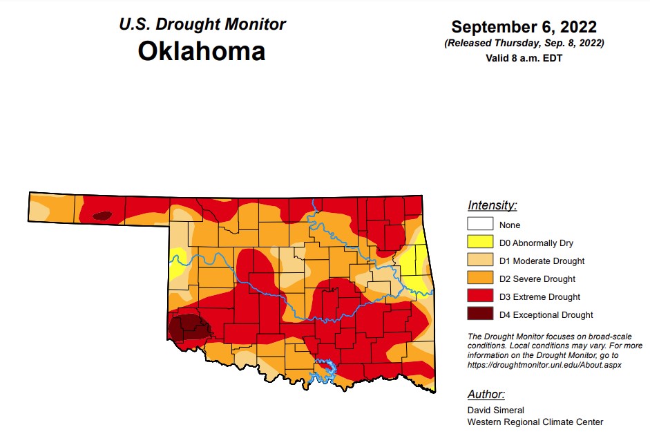Spotty Rains Give Parts of Oklahoma Relief, While Others See Intensified Drought