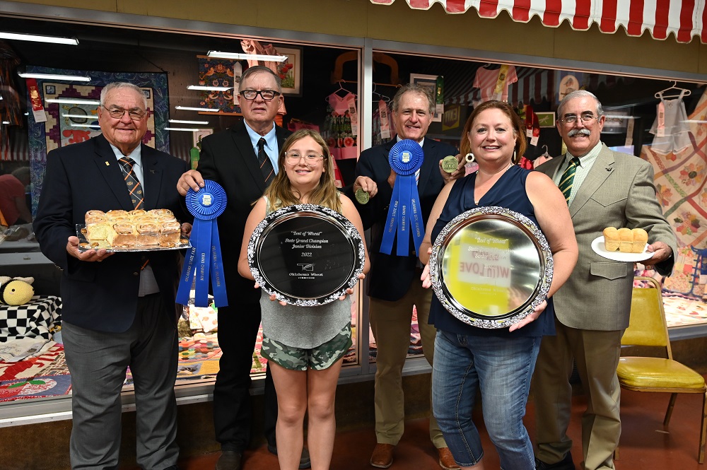 Oklahoma Wheat Commission Names Best of Wheat Bread Baking Champs on the Final Day of the State Fair 