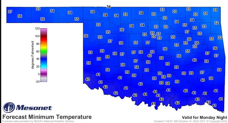 Good Chances of Rain and Cooler Temps arrive in the State This Weekend 