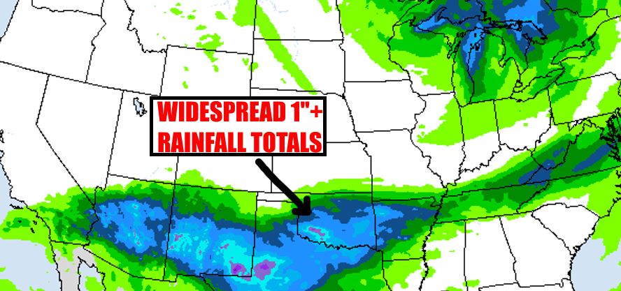 Good Chances of Rain and Cooler Temps arrive in the State This Weekend 