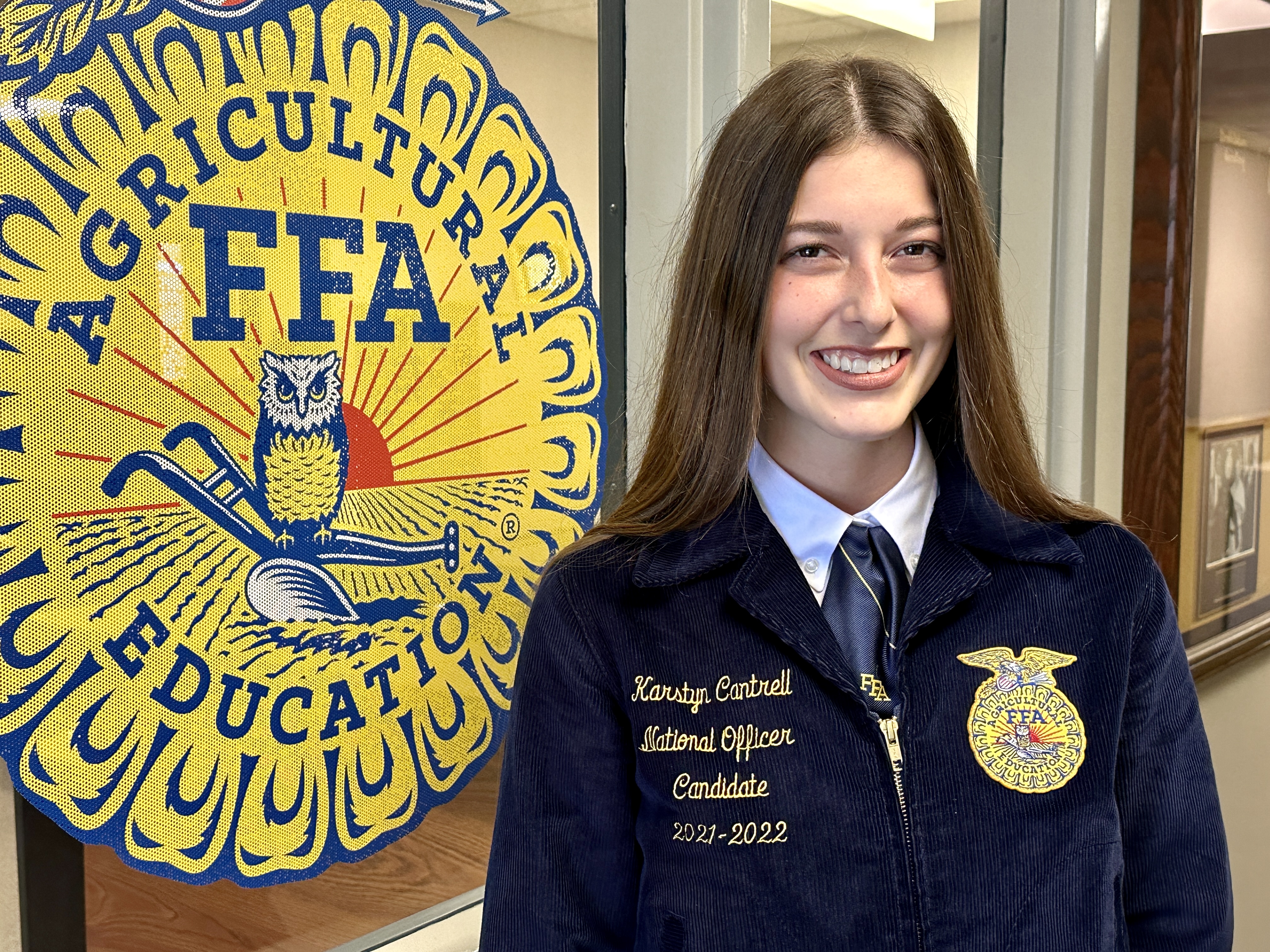 Karstyn Cantrell Prepared to Represent Oklahoma in Indianapolis as National FFA Officer Candidate