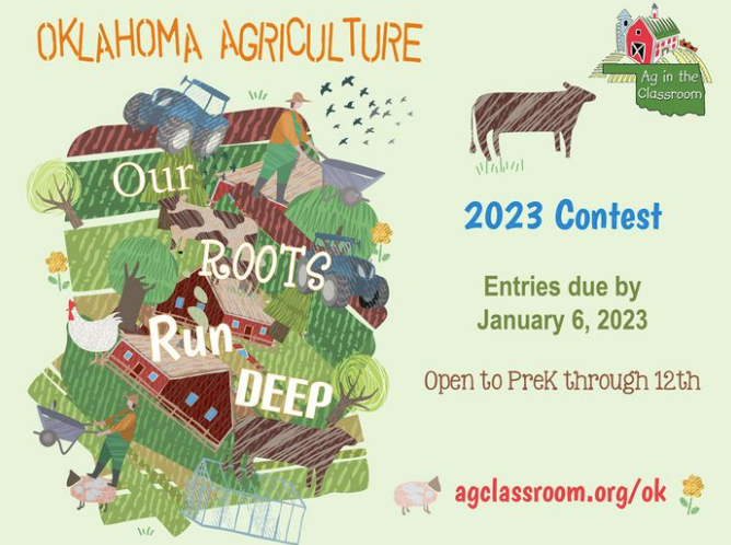 Oklahoma Ag in the Classroom Coloring Contest Now Open!
