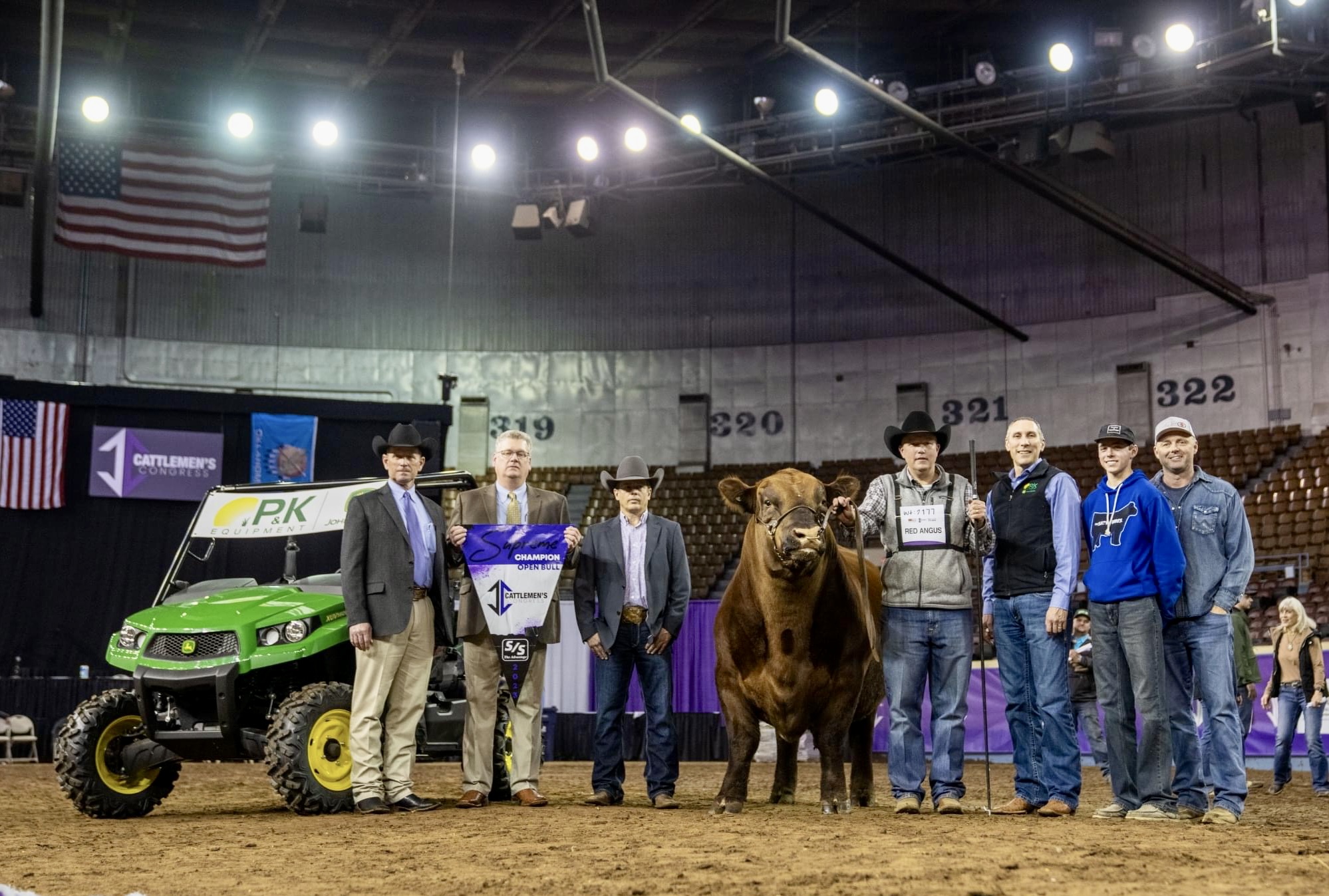 Oklahoma Breeder Takes Supreme Open Bull Championship at 2023 Cattlemen's Congress