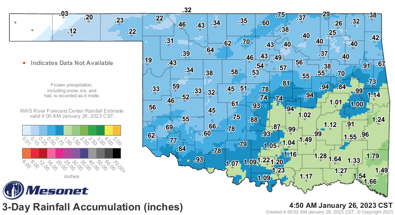 Precipitation Totals Edge Up From Wet Snow Event