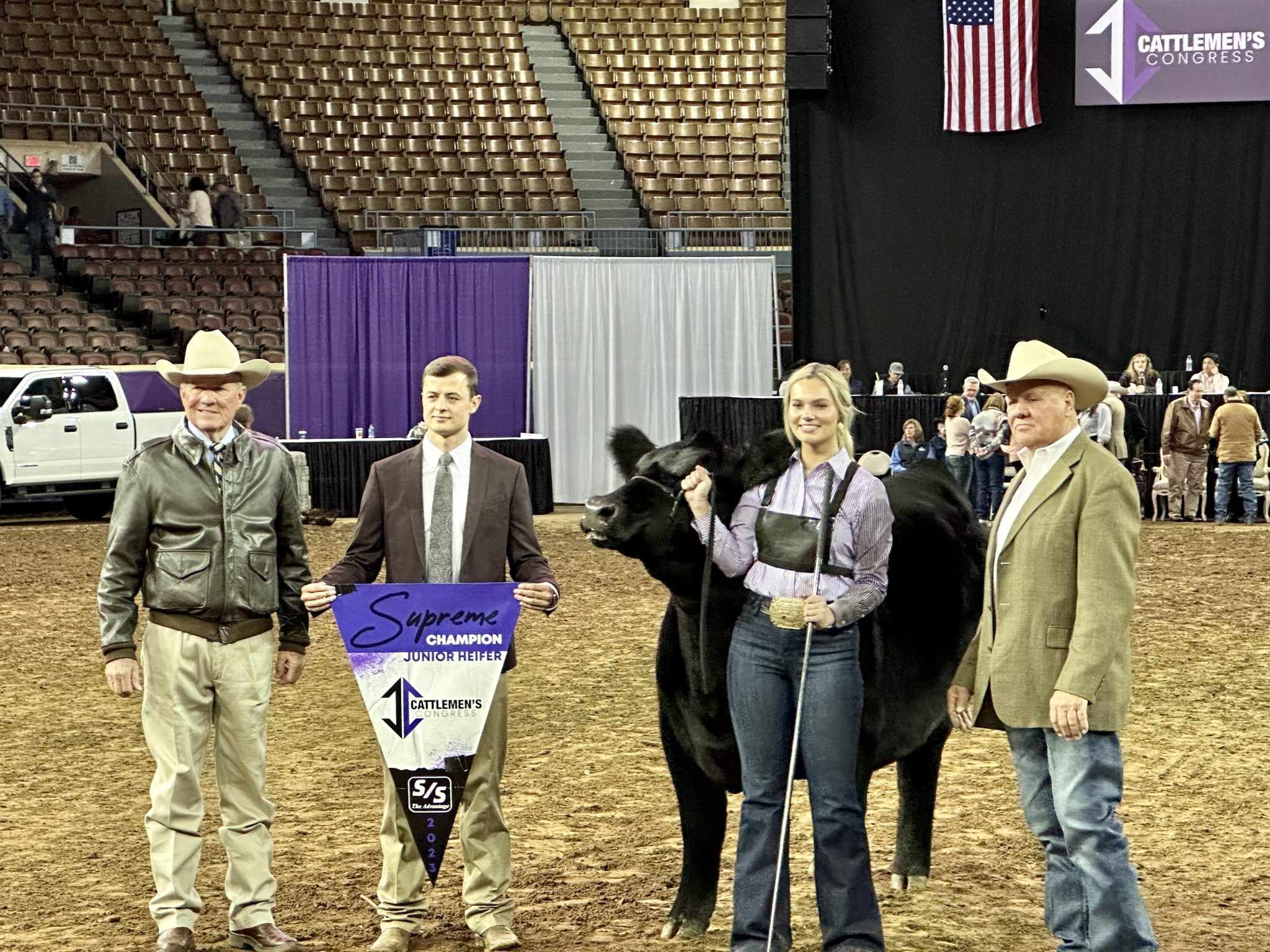 Oklahoma Breeder Takes Supreme Open Bull Championship at 2023 Cattlemen