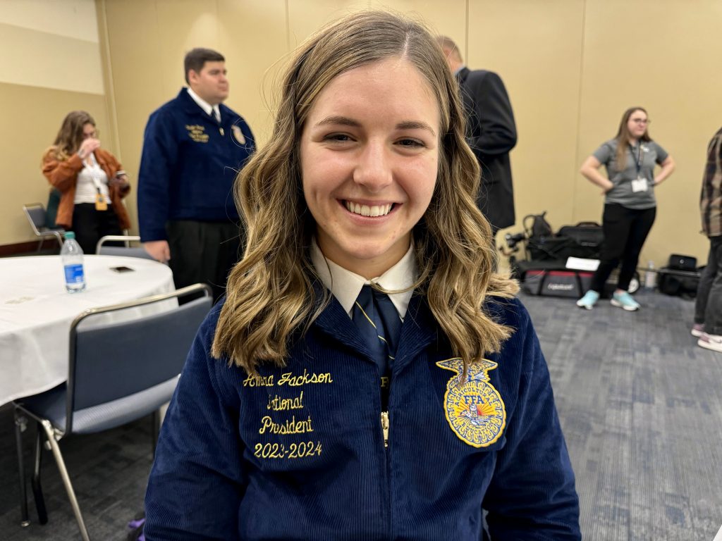 Ferguson College of Agriculture student Jackson elected National FFA  President