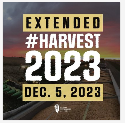 NCYC Harvest Deadline Extended – December 5, 2023
