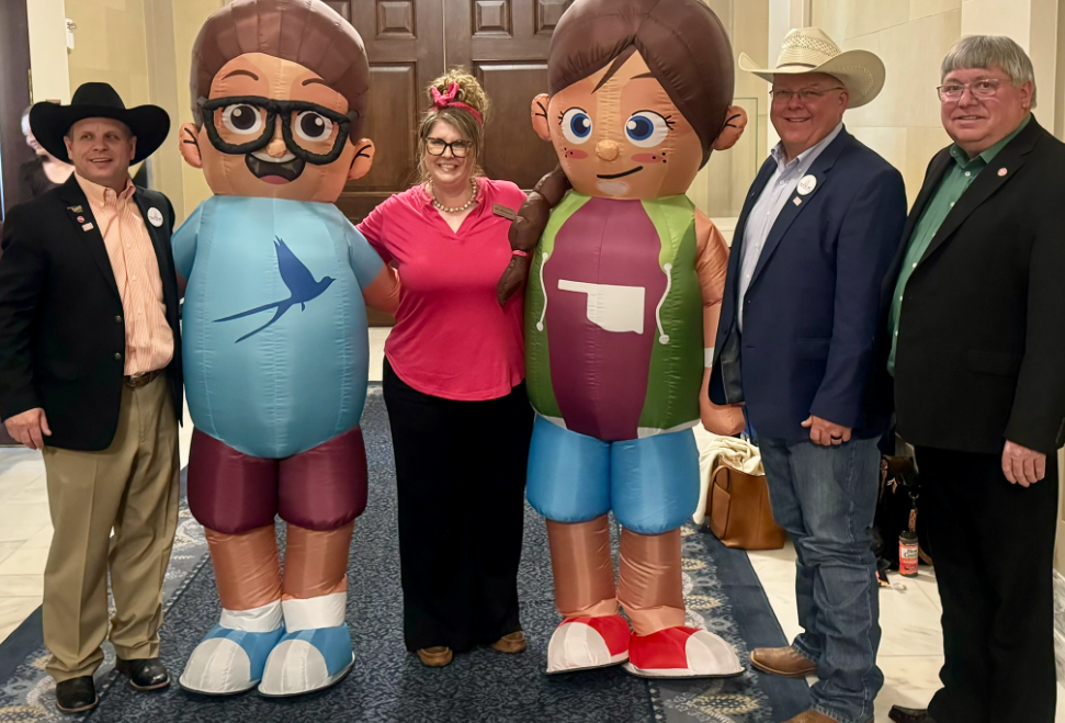 Oklahoma Ag In The Classroom Hands Out Awards and Promotes Ag Education at the Capitol