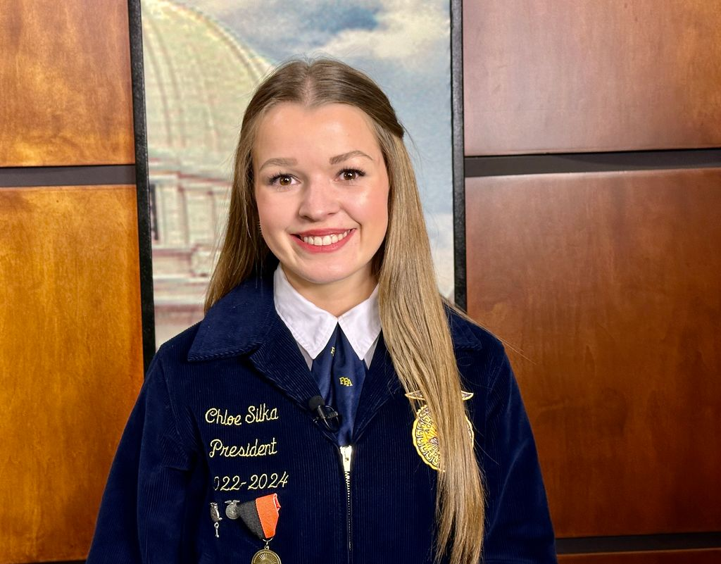 Introducing Chloe Silka of the Locust Grove FFA Chapter, Your 2024 Northeast Area Star in Agricultural Production
