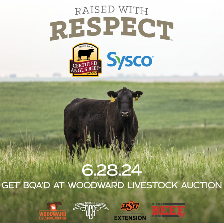 Get BQA’d at Woodward Livestock Auction Oklahoma Farm Report