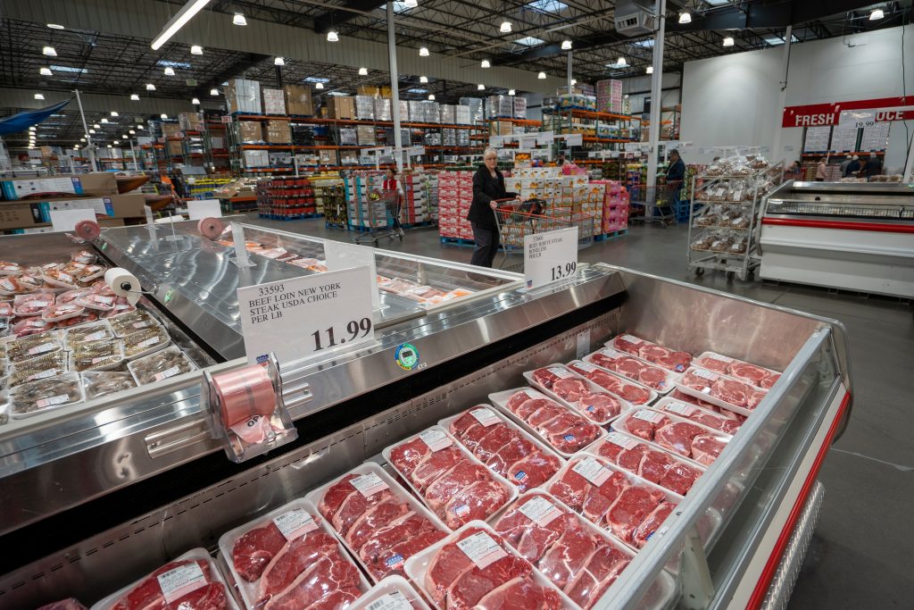 Beef at Grocery store