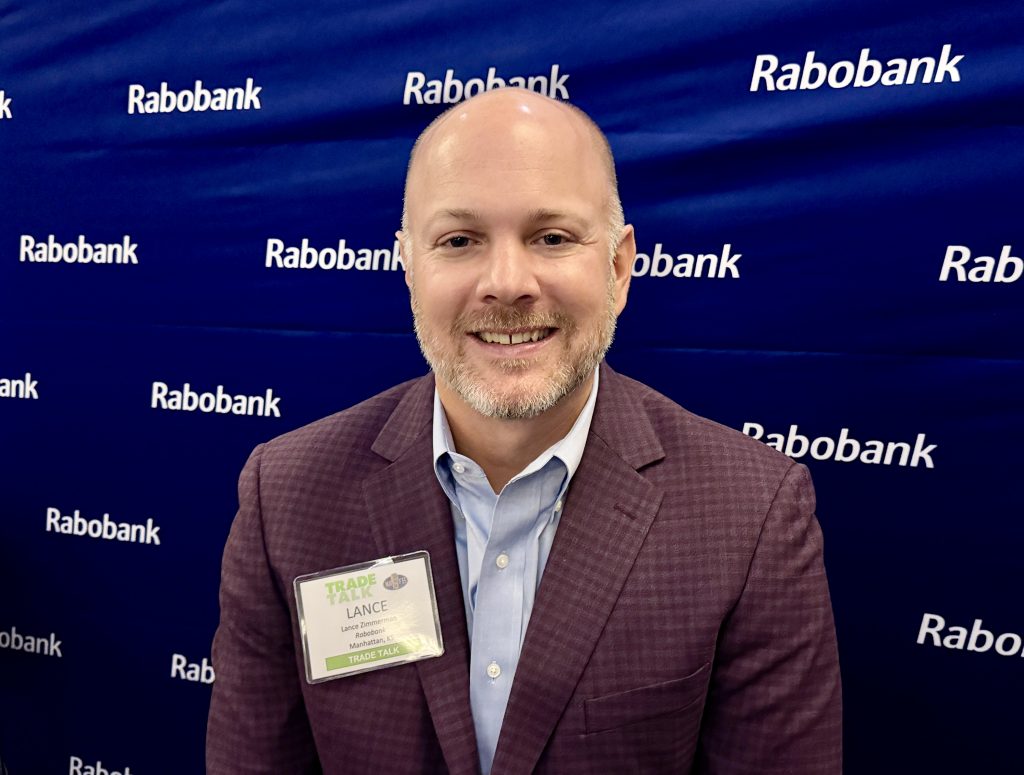 Lance Zimmerman of Rabobank 
NAFB's Trade Talk in KC, November 2025