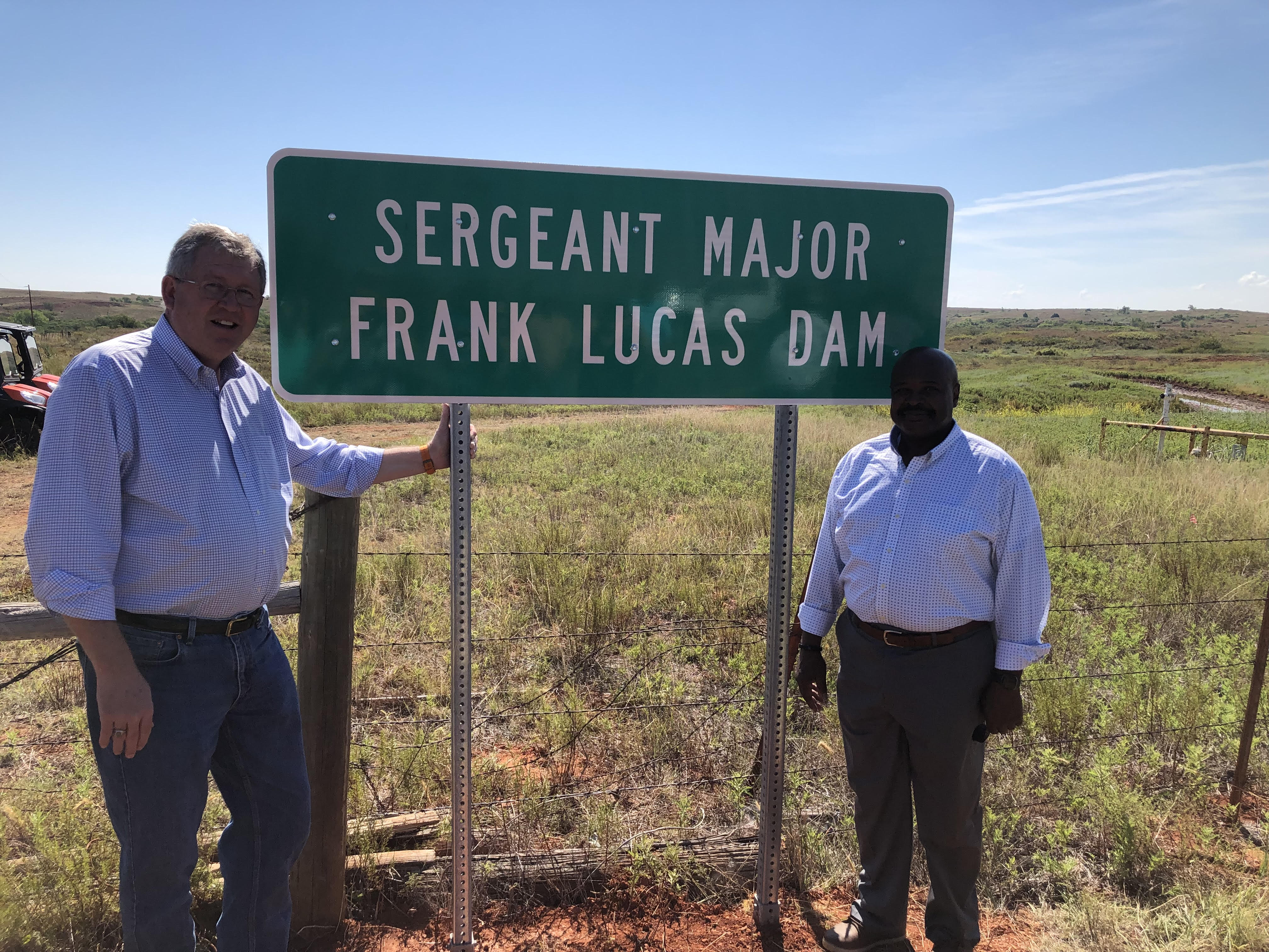 Congressman Frank Lucas Honored for His Continued Efforts to Support Oklahoma's Natural Resources
