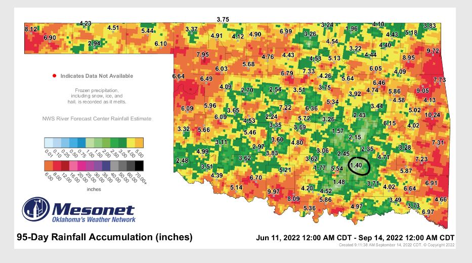 Little Chances of Rain in the Forecast for the Next Week
