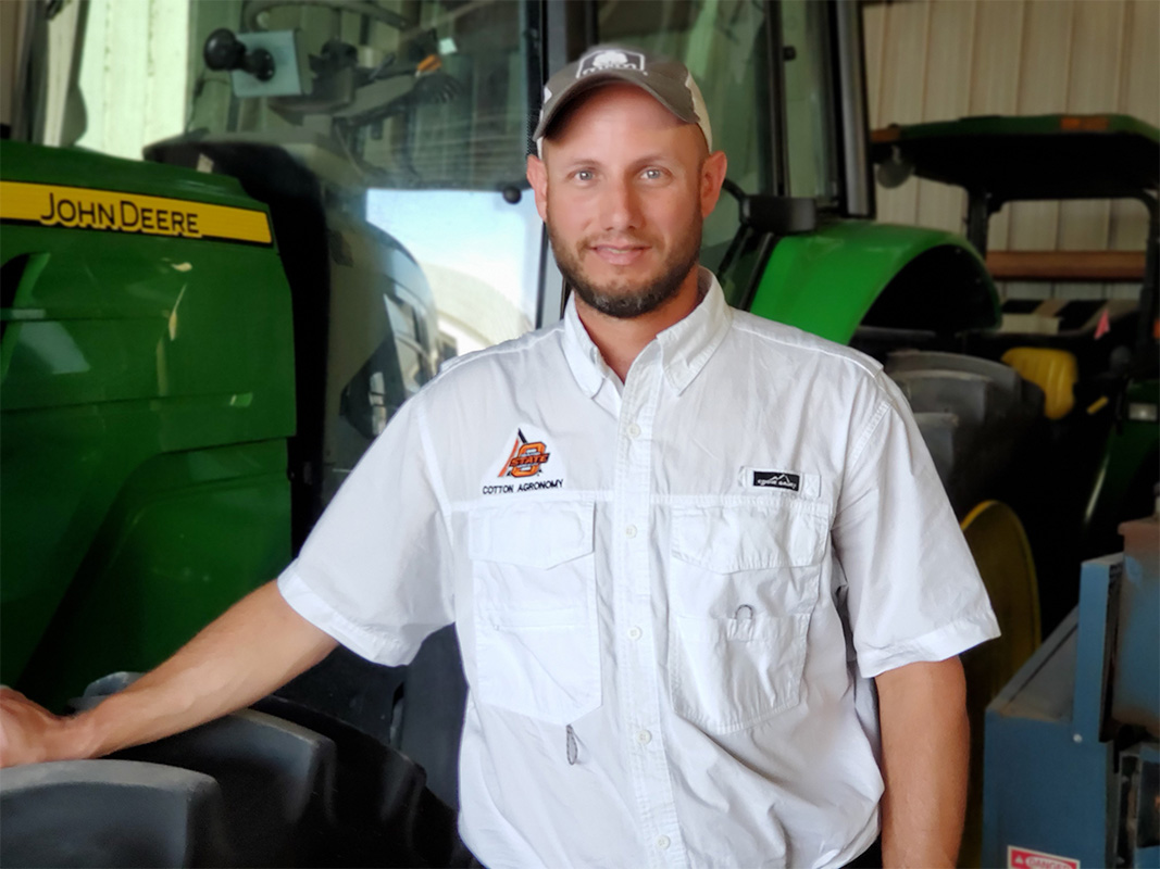 Drought Brings on Slower Boll Opening and Leaf Drop in Oklahoma Cotton Crop