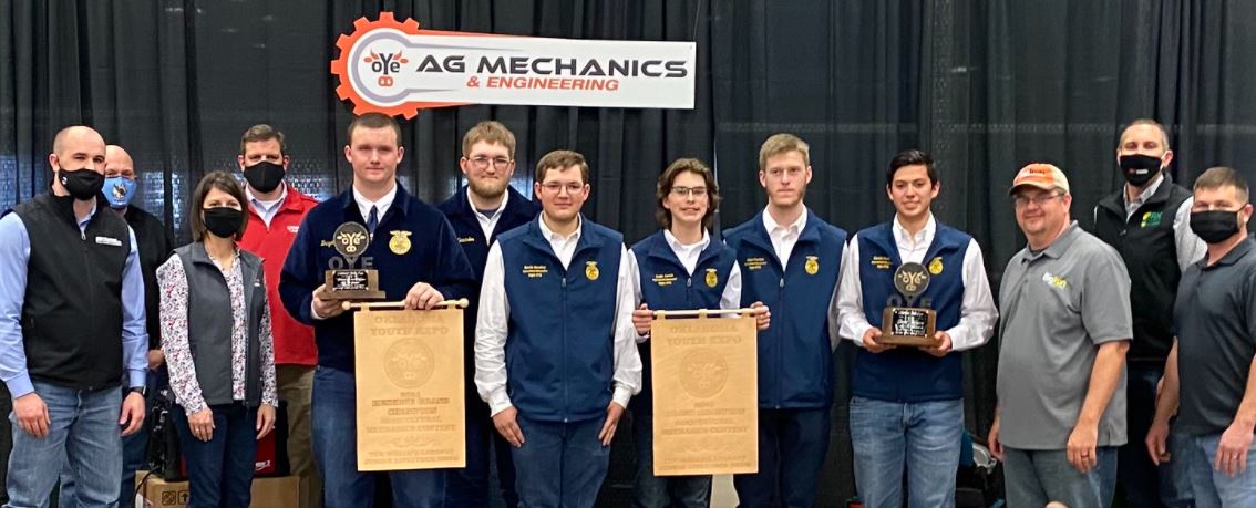 Oklahoma Farm Report - Elgin FFA takes Top Honors at OYE Ag Mechanics ...