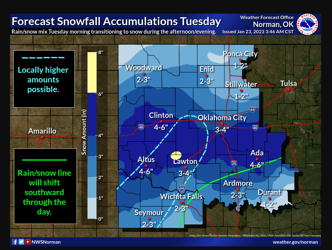 Winter Storm Could Bring Much-Needed Moisture to the State - Oklahoma ...