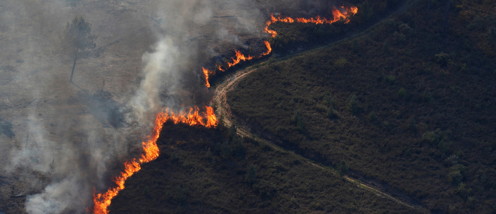 Wildfires in Western Oklahoma