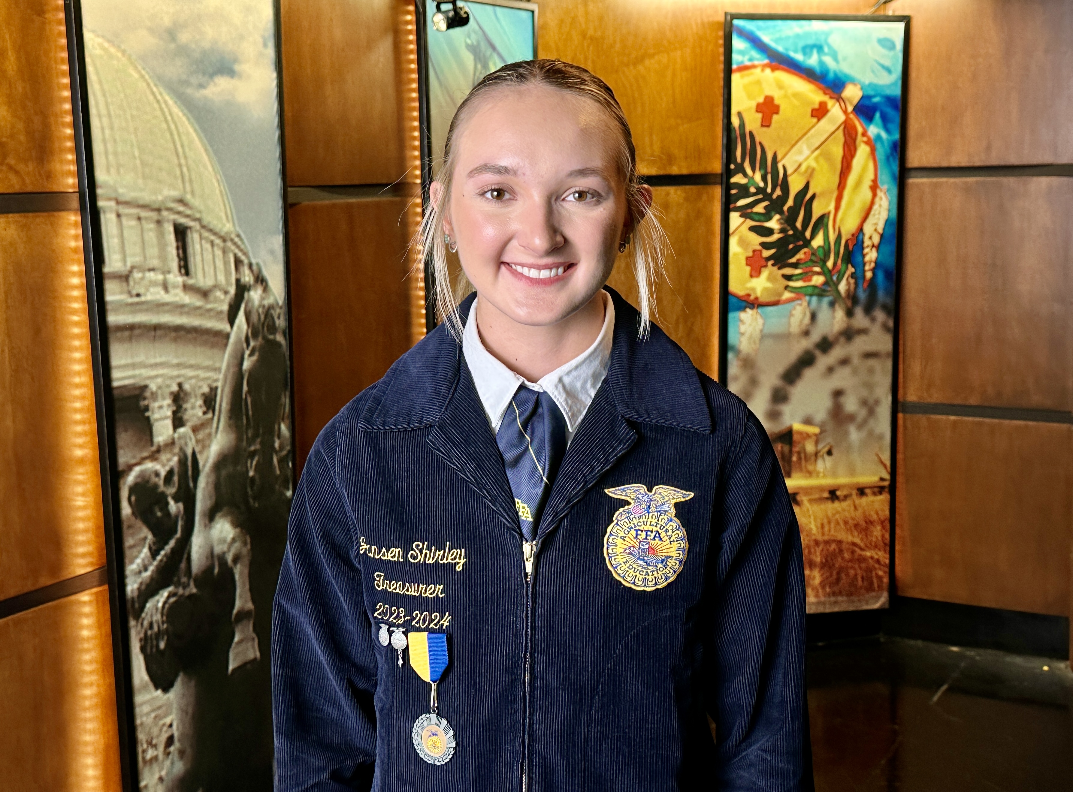 Introducing Jansen Shirley of the Alva FFA Chapter, Your 2025