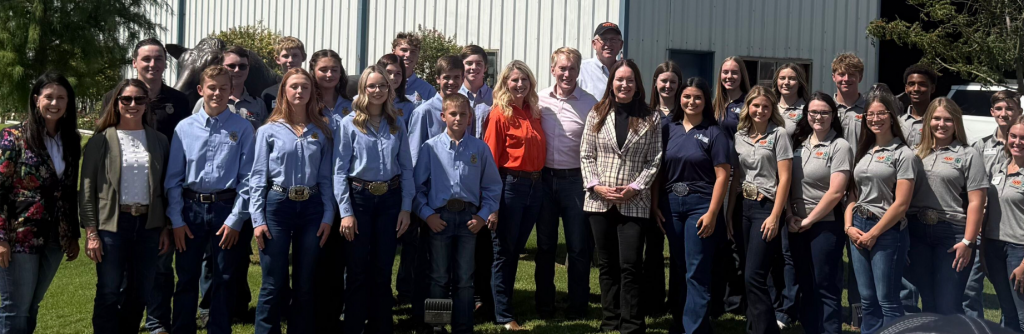 Brooke Rollins with FFA and 4H