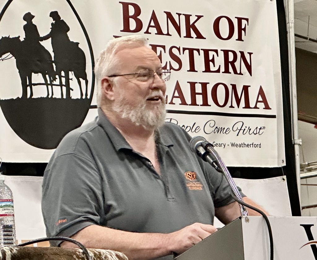 Derrell Peel at 580 Cattle Conference in Woodward- 2025